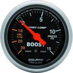 Boost Gauge Autometer Boost Gauge 3376