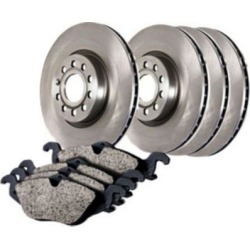 2003-2011 Lincoln Town Car Brake Disc and Pad Kit Centric Lincoln Brake Disc and Pad Kit 905.61043