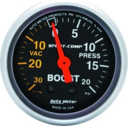 Boost Gauge Autometer Boost Gauge 3301