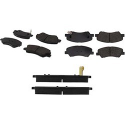 2012-2016 Hyundai Accent Brake Pad Set Centric Hyundai Brake Pad Set 105.15930