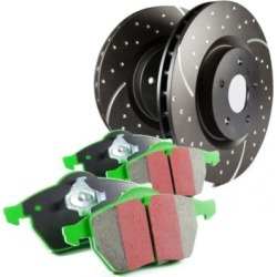 2008-2015 Smart Fortwo Brake Disc and Pad Kit EBC Smart Brake Disc and Pad Kit S10KF1137