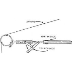 Awning Stabilizer Shade Maker Awning Stabilizer CRO6 A