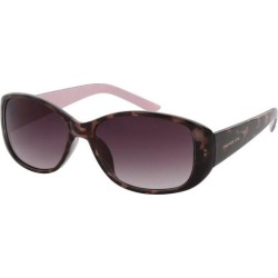 Jones New York Womens Tortoise Brown Blush Pink Sunglasses