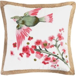 Levtex Home Yalissa Embroidered Canvas Decorative Pillow found on Bargain Bro from BeallsFlorida for USD $18.24