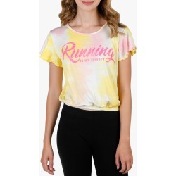 Junior Active Running Is Tie-Dye Top - Multi