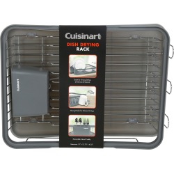 19" Dish Drying Rack - Grey