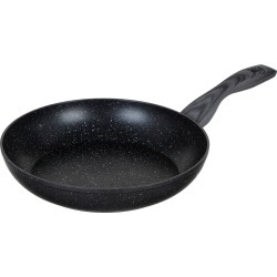 11" Speckled Aluminum Frying Pan - Black
