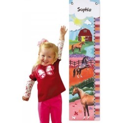 Horse Canvas Growth Chart
