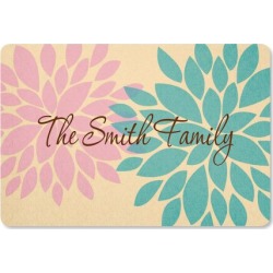 Bella Silhouette Personalized Doormat