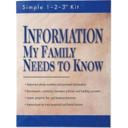 Information My Family Needs to Know Kit