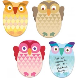Owls Sticky Note Pads