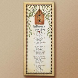 House Rules Personalized Canvas Print