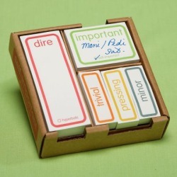 Self-Important Sticky Note Pads in Tray