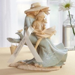Woman and Child Figurine