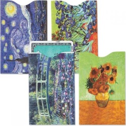 Fine Art RFID Credit Card Sleeves