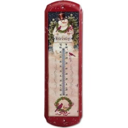 Winter Greetings Thermometer
