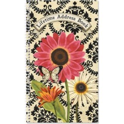 French Sunflower Lifetime Address Book