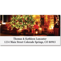 Classic Christmas Deluxe Return Address Labels Address Labels