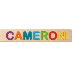 Custom Wooden Name Puzzle