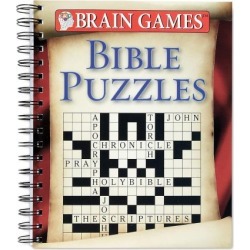 Brain Games Bible Puzzles Book