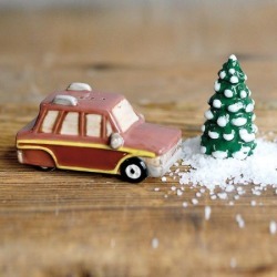 Car and Tree Salt and Pepper Set