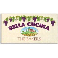 Bella Cucina Personalized Canvas Print