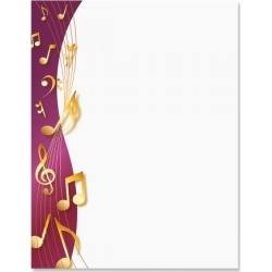 Sheet Music Letter Papers