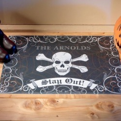 Halloween Personalized Doormat