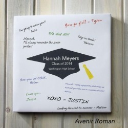 Graduation Signatures Personalized YouFrame® Canvas Kit