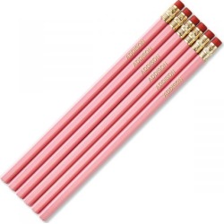 Pastel Pink #2 Hardwood Custom Pencils
