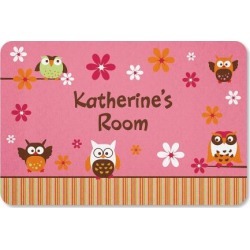 Owl Personalized Doormat