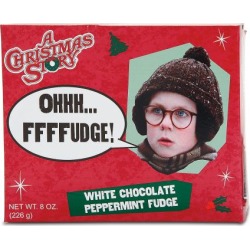 A Christmas Story® Oh, Fudge White Chocolate/ Peppermint Fudge