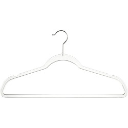 The Container Store Case of 120 Slim Suit Hanger Clear