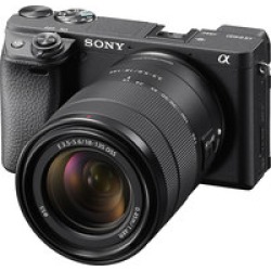 Sony ILCE6400M/B Mirrorless Camera w/ 18-135mm- Black
