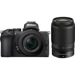 Nikon Z 50 w/ 16-50mm and 50-250mm Lenses