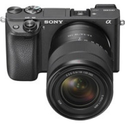 Sony ILCE6300M/B Mirrorless Camera w/ 18-135mm Lens- Black