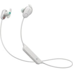 Sony WISP600N/W wireless in-ear sport noise cancelling headphones (white)