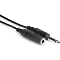 HOSA 1/4 in TRS to 1/4 in TRS, 10 ft Headphone Extension Cable