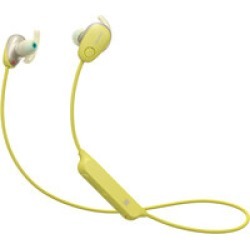 Sony WISP600N/Y wireless in-ear sport noise cancelling headphones (yellow