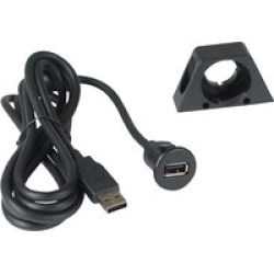 PAC USBDMA6 6' USB Cable Extension w/ bracket