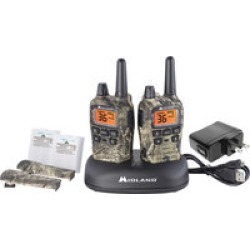 Midland T75VP3 X-Talker 2 GMRS Mossy Oak with Charging Dock