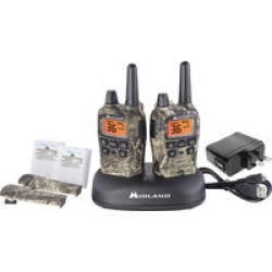 Midland T75VP3  X-Talker  2 GMRS Mossy Oak  with Charging Dock