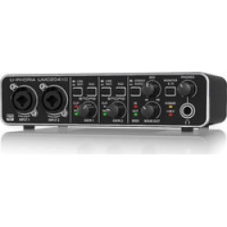 Behringer UMC 204HD 2x4 USB Audio/midi Interface Midas Pre