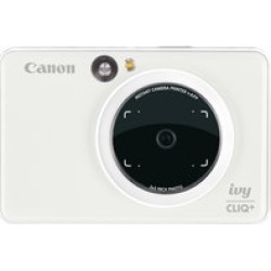 Canon IVY Cliq+ Instant Camera plus Bluetooth- Pearl White