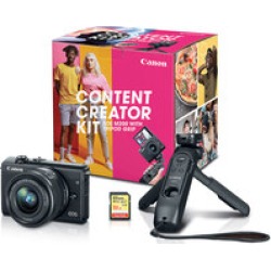 Canon EOS M200 Content Creator Kit- Black
