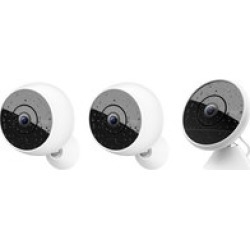 Logitech Circle 2 Combo Pack- 2 Wire Free Cameras and 1 Wired Camera