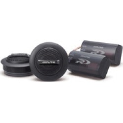 Alpine SPR-10TW Type-R 1" Silk Dome Tweeter Set