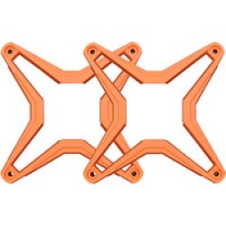 SSV Works WP-CGS-O Chroma Grille Stars 1 Pair - Orange