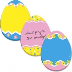 Easter Egg Sticky Note Pads