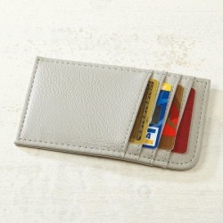 Grey Scan-Safe Card Case